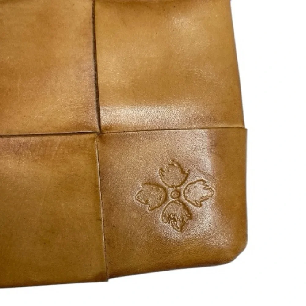 Patricia Nash Woven Leather Wristlet